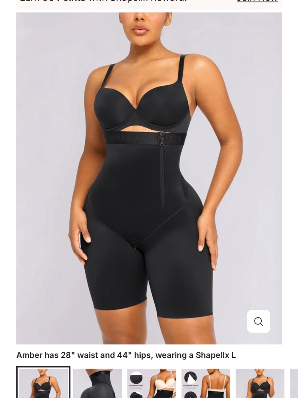 High-Waist Black Seamless Sculpting Bodysuit Shapewear